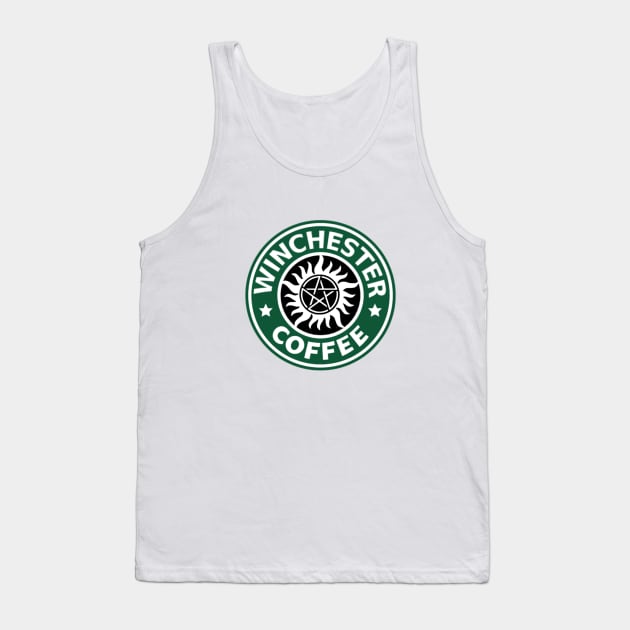 Winchester Coffe Tank Top by Winchestered